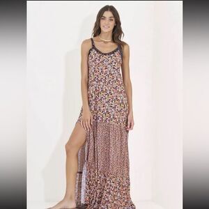 chinese dress ladies Maaji Palm Glow Moon Short Dress with Elegant Straps main image 0